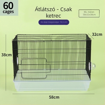 Hörcsög ketrec, kétszintes kialakítás; anyag: Egyéb; márka: Egyéb; cél: hörcsög; importált: Nem
