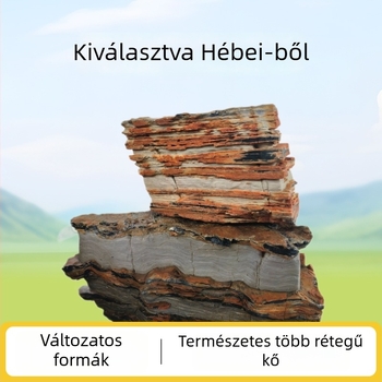 Többszörös rétegű kő bonsai rockery kert- és akváriumdíszítéshez, különböző formák, Új kínai stílus