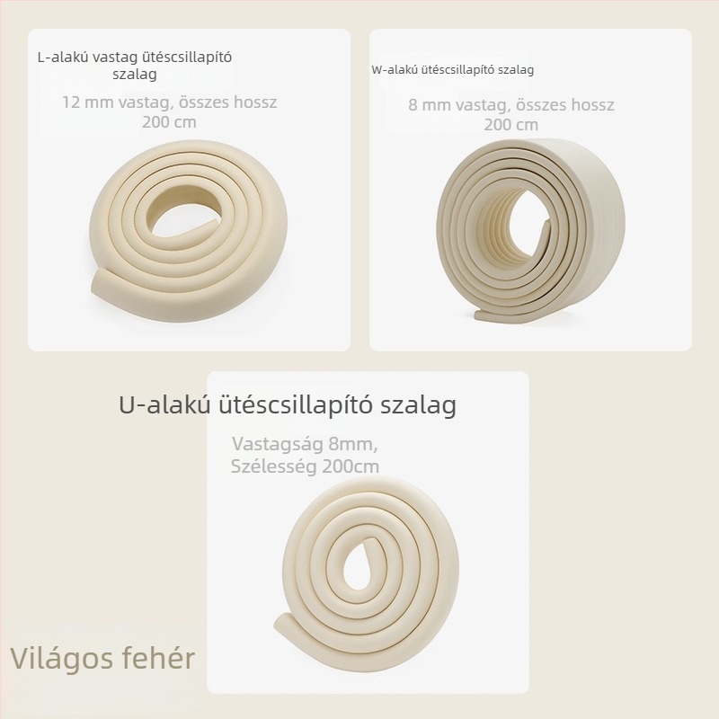 Csecsemők és óvodások részére készített asztal élvédő szalag, szélesített és vastagodott; Márka Qian Cloud; 100 db; nem importált