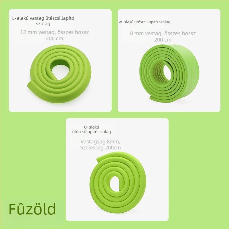 Csecsemők és óvodások részére készített asztal élvédő szalag, szélesített és vastagodott; Márka Qian Cloud; 100 db; nem importált