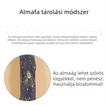 Almafa-ágból készült rágóbot kisállatok számára