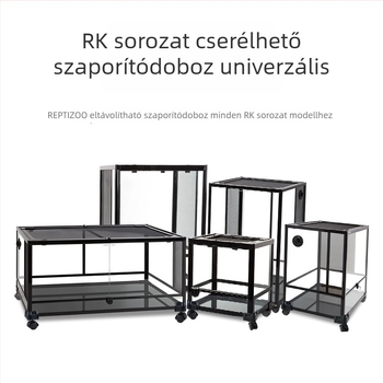 Reptizoo szaporító doboz kerék készlet – csendes univerzális kerekek, anyag: ABS + vas, tömeg: 1 kg, akvárium berendezés