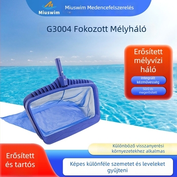 Medence tisztító háló – mélyvízi levélgyűjtő háló, Emperor miao chi