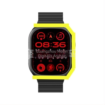 Okosóra kettős fülhallgatóval és 4 szíj készlettel, AMOLED kijelző, alumíniumötvözet tokozás, szilikon szíj, egészségfigyelés (pulzus, vérnyomás, SpO2, alvás), vezeték nélküli mágneses töltés