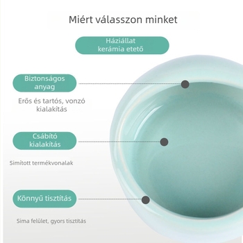 Binli hörcsög etető tál