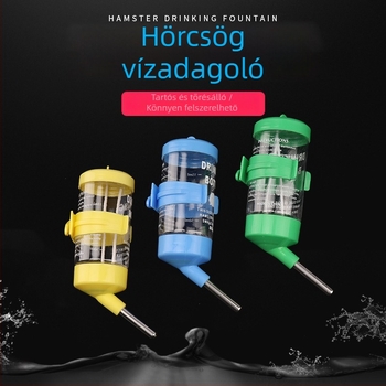 Függő automata gömb vízadagoló nyulak és hörcsögök számára – nagy, közepes és kis méretek
