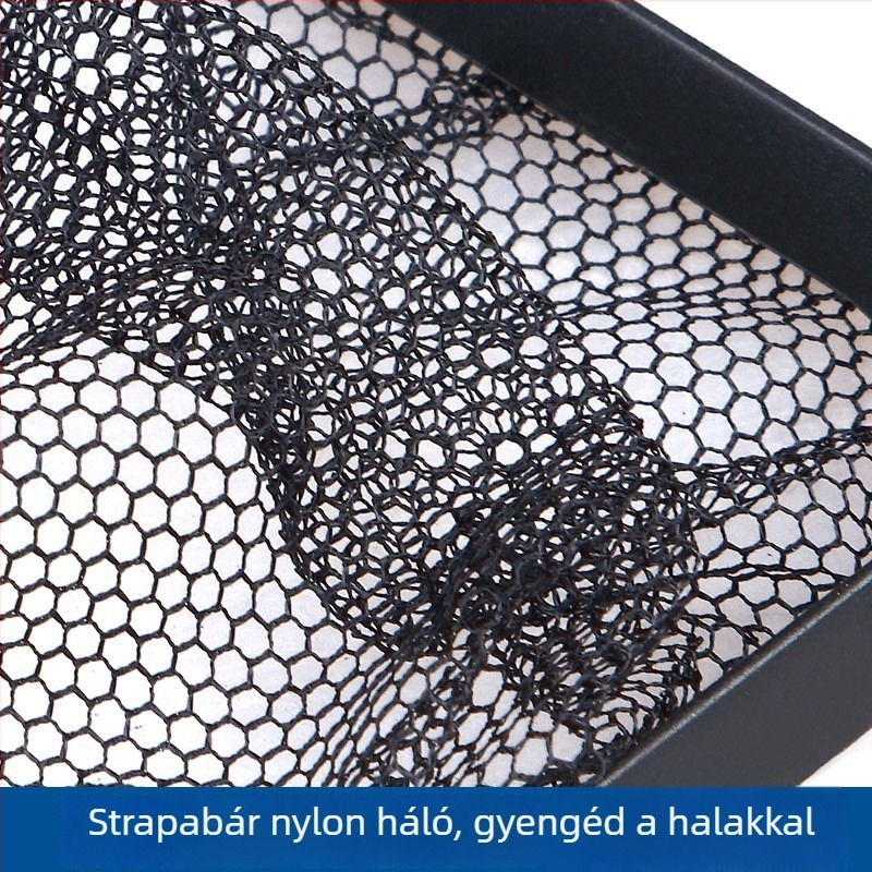 Négyszögletes akváriumi kézi háló – ABS anyag, 1 kg, Cikkszám 1221