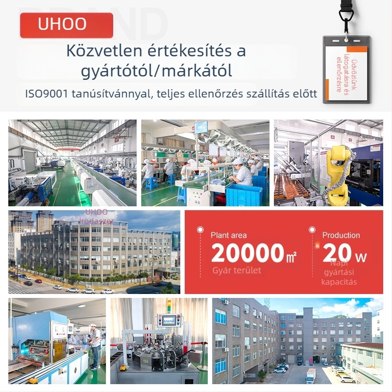 UHOO Youhe Kártyatartó, Poliészter, Kinyitható azonosító tartó, Üzleti/OL Stílus, Munkahelyi és Iskolai ID-kártyához