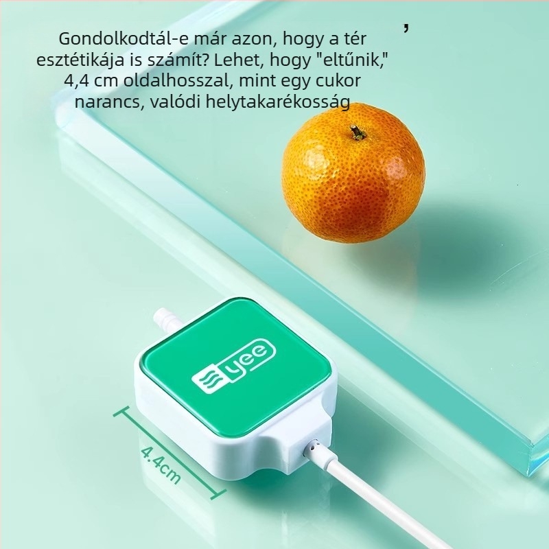 Akvaris oxigénpumpa - csendes, integrált mini oxigénkészülék otthoni akváriumokhoz - 560 g, márka Nepal, licencelt magáncímke: Igen
