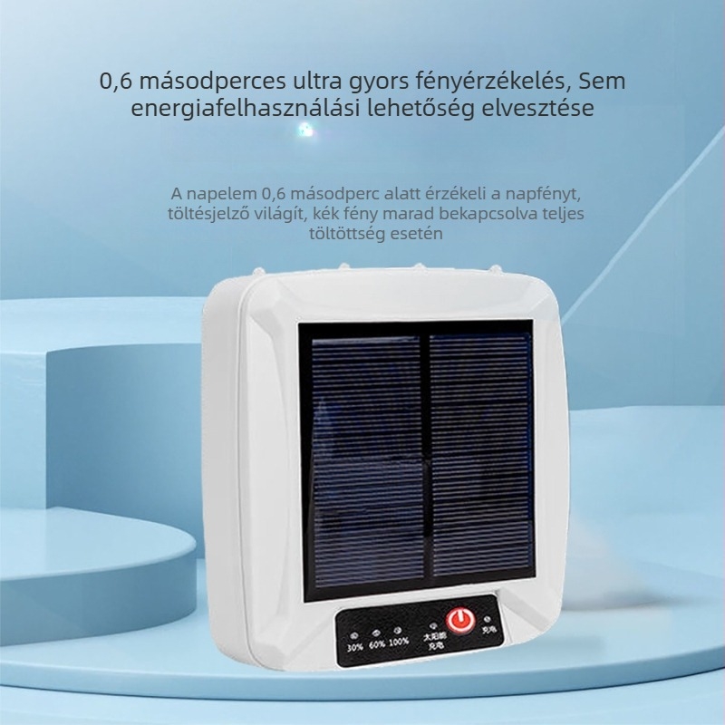 Napelemes oxigénpumpa akváriumhoz, négynyílású levegőztető, lítium-ion akkumulátor, hordozható kültéri használatra