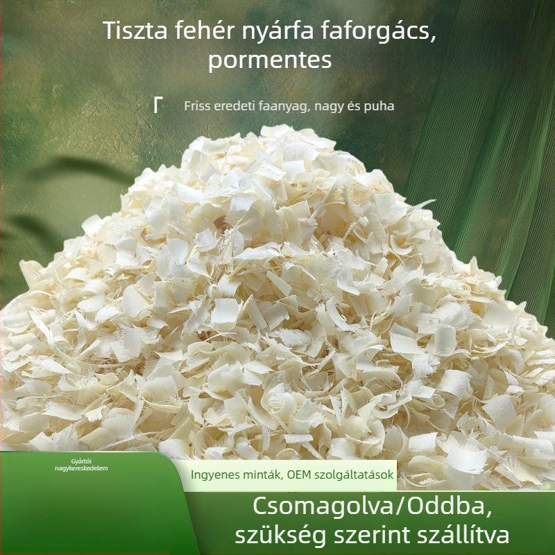 Poplarfaapríték alom Hörcsögöknek, Nyulaknak és Papagájoknak (Anyag: Poplar; Eredet: Hebei; Importált: Nem; Márka: Jichen)