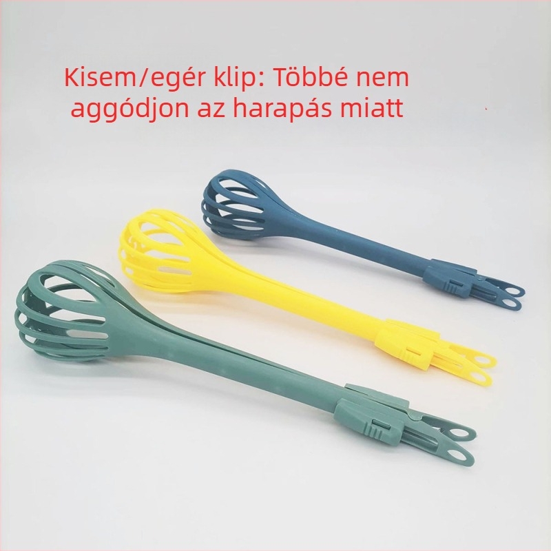 Hörcsög kellékek: műanyag csipeszes csapófogó, 200 db, 56 g, Proud Art