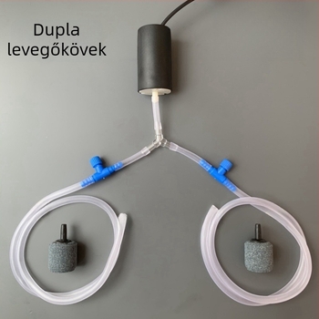 USB-vezérelt kompakt oxigénpumpa otthoni használatra, rendkívül csendes, tömeg 68 g, áramkimaradás esetén tartalék energia, kültéri levegőztetésre alkalmas