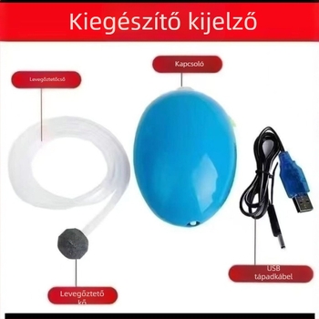 Oxigénpumpa aerátor akváriumhoz — Márka Nothing, Súly 100, Importált: Nem