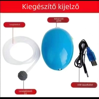 Oxigénpumpa aerátor akváriumhoz — Márka Nothing, Súly 100, Importált: Nem