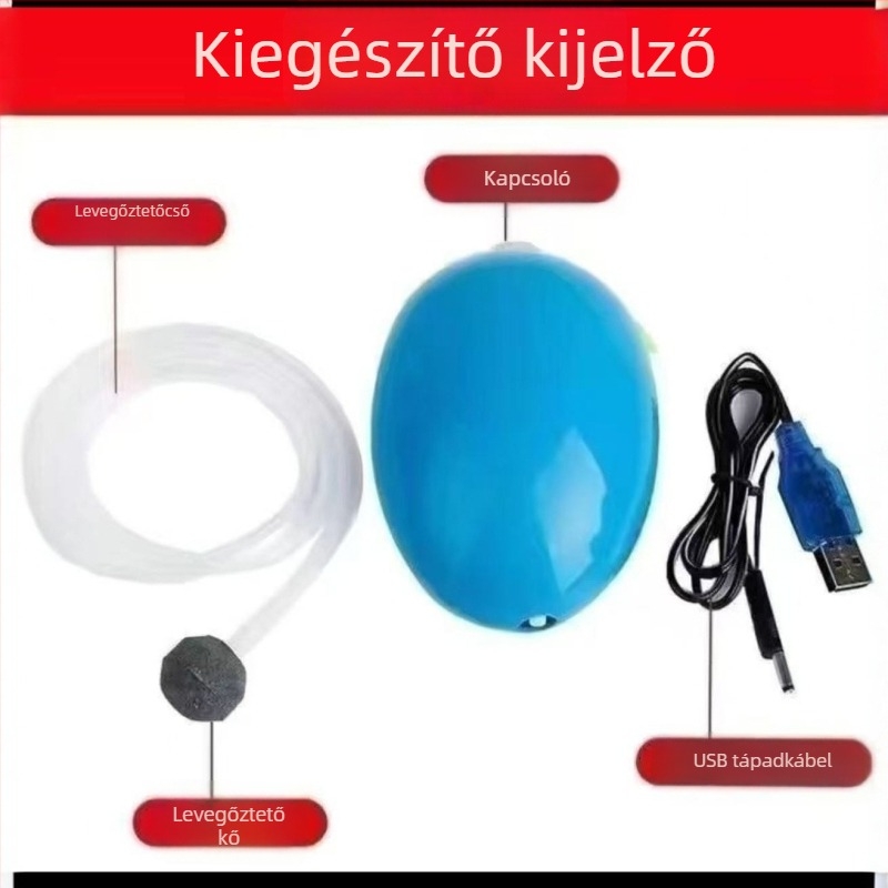 Oxigénpumpa aerátor akváriumhoz — Márka Nothing, Súly 100, Importált: Nem