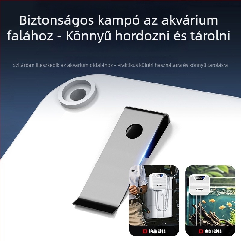 Akvaris oxigénpumpa — Ultra-csendes, kompakt újratölthető, otthoni és kültéri használatra (Márka Wu shang; Súly: 120; Importált: Nem)