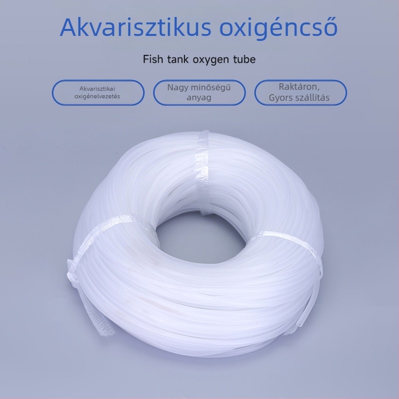 Akvaris oxigéncső – PVC tömlő, 70 m hosszú, 1 kg súly, márka Age