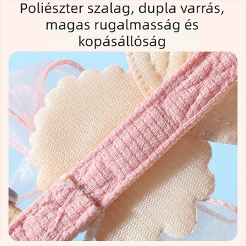 Macska póráz I-alakú dizájnnal, állítható, poliészter