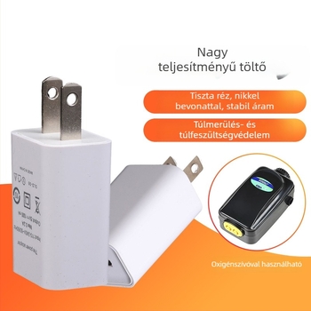 USB töltőfej akváriumi oxigénpumpához (Márka: Age; Importált: Nem; Magáncímke licencelhető: Nem)