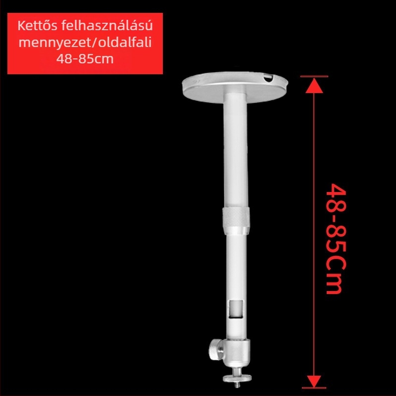 Teljesen fémes projektor-tartó 1/4-es menethez, kompatibilis Xgimi, Dangbei, JMGO és Xiaomi projektorokkal
