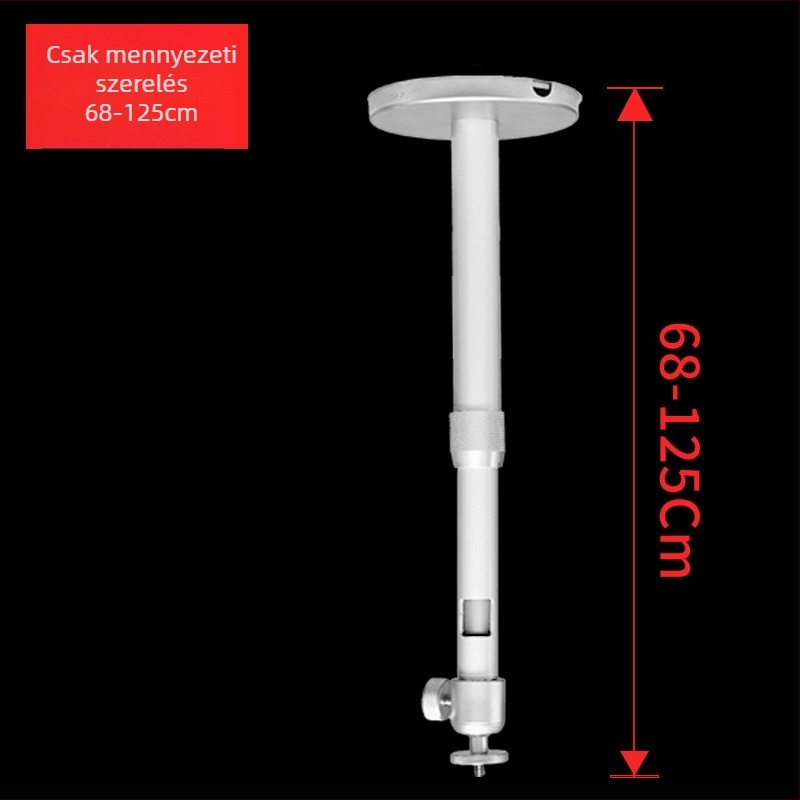 Teljesen fémes projektor-tartó 1/4-es menethez, kompatibilis Xgimi, Dangbei, JMGO és Xiaomi projektorokkal