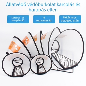 Elizabeth gallér kutyáknak és macskáknak - műanyag, bővíthető, márka 3533, 240 darabos csomag, származás: Kína