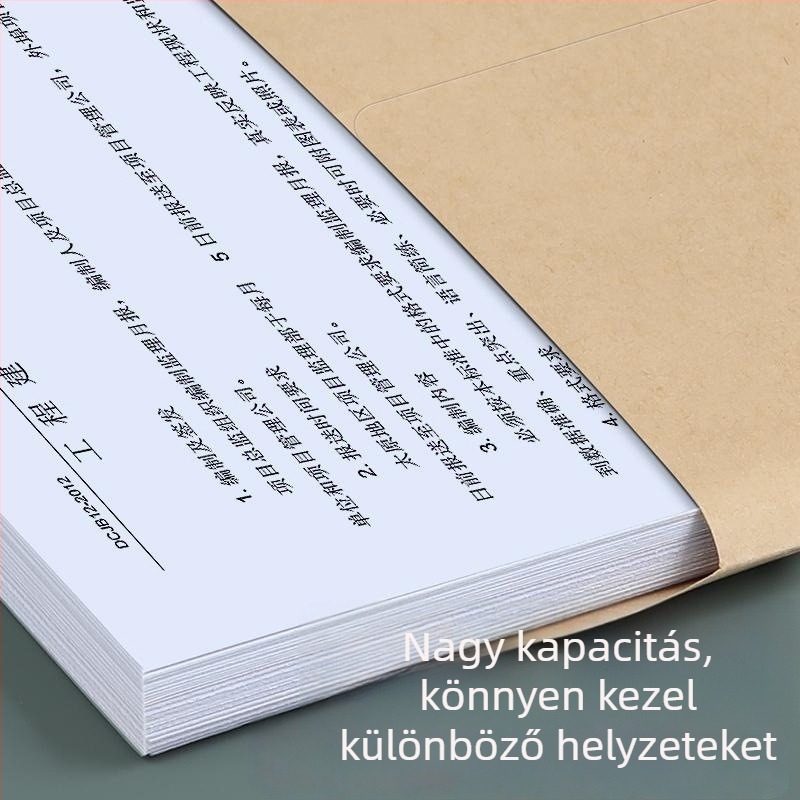 Goode kraft papírból készült boríték számlákhoz, dokumentumokhoz és készpénzhez – postázásra kész