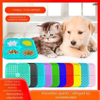 4-in-1 szilikon kutya nyaló pad – lassú etetés, fulladás elleni védelem; Márka Geedyn; Származás Dongguan; 128 darab egy dobozban