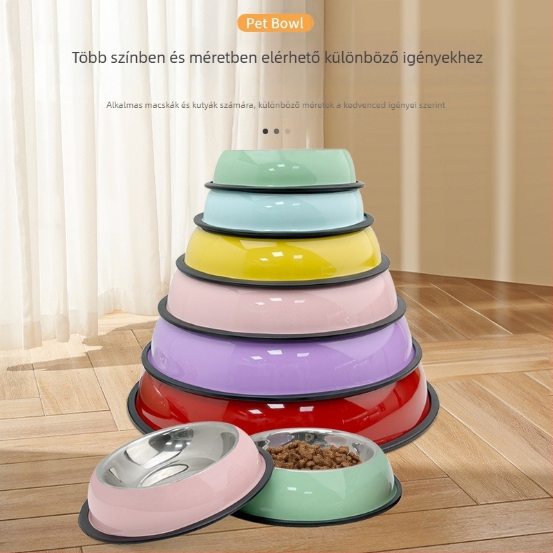 Kutyatál rozsdamentes acélból, HD602 modell, Neutral márka