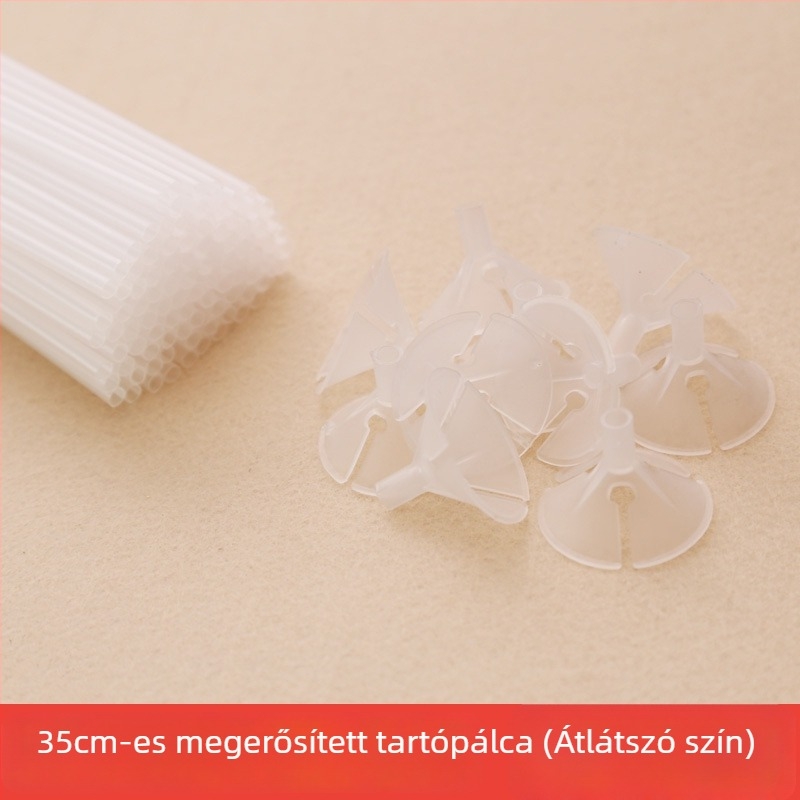 Kibővített műanyag ballon tartó rúd utcai stand dekorációhoz (anyag: műanyag; ballon típusa: más; forma: más)