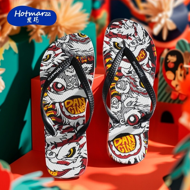 Hotmarzz férfi flip-flop papucsok | PVC felső rész, PVC talp, injektált talp