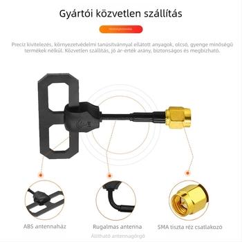5,8 GHz FPV videóátviteli antenna UAV‑hoz – nagy nyereség, zajálló, omni‑irányú