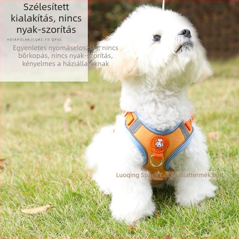 Új anti-szökéses mellény-hám kis testű kutyáknak, például Teddy és Bichon