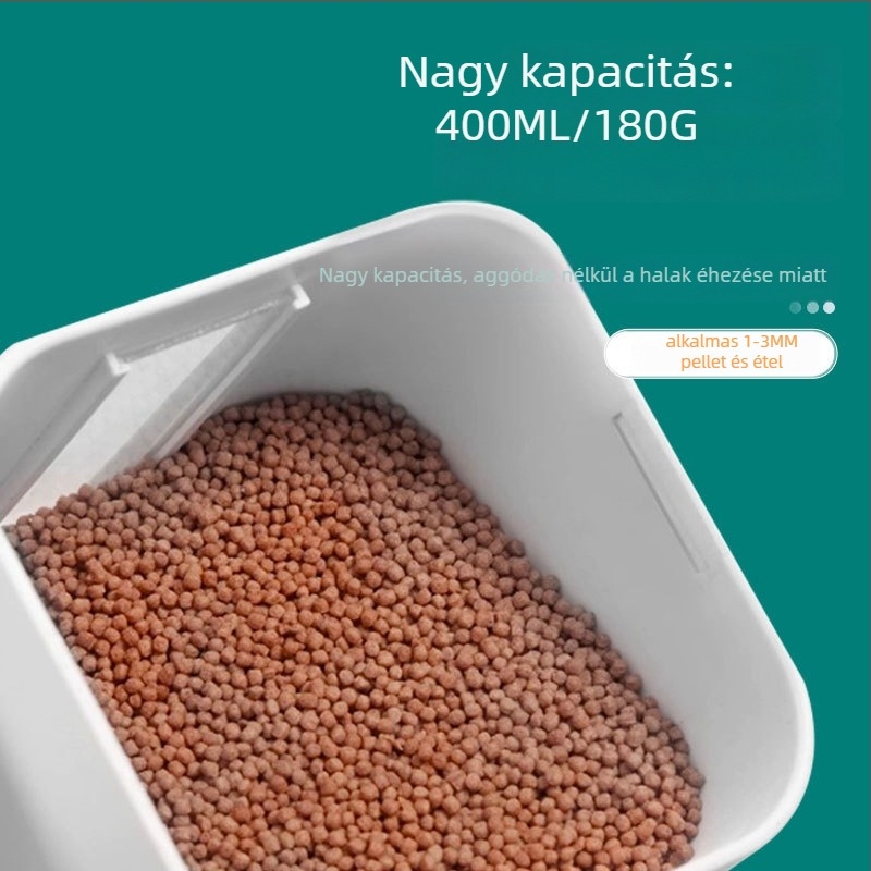 Xinma Automata Akváriumi etető időzítővel, KOI, Aranyhalak és Teknősök számára