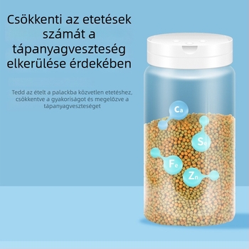 AC-FISH automata etető üveg akváriumhoz; műanyagból; 100 darabos készlet; alkalmas akvariumhoz