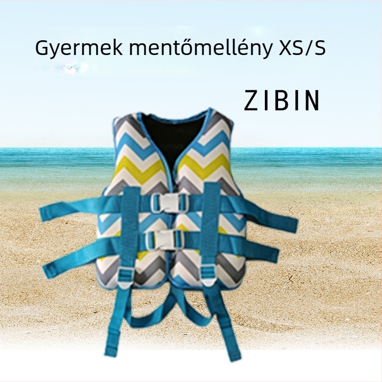 ZIBIN LV803 gyerek mentőmellény, környezetbarát PVC anyag, 2–8 éveseknek