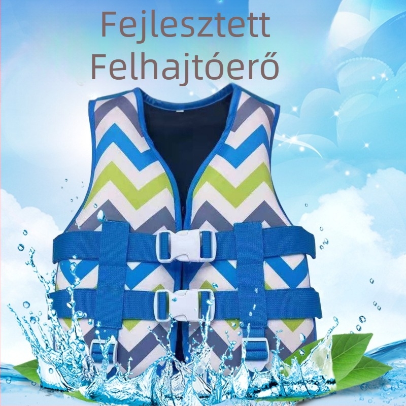 ZIBIN LV803 gyerek mentőmellény, környezetbarát PVC anyag, 2–8 éveseknek