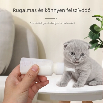 Műanyag etető készlet macskáknak és kölyökkutyáknak injekciós gyógyszeradagolóval, Yingte, 100 darab