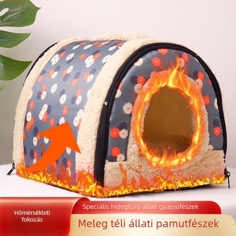 Téli zárt kisállat-nemzets – Anyag: Egyéb; Eredet: Egyéb; Import: Nem