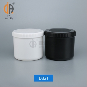 1L PP műanyag tinta tartály belső záróval és külső kupakkal, testreszabható feldolgozás, logó nyomtatás