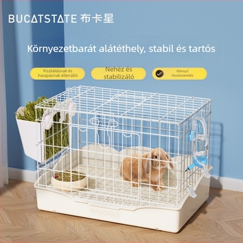 Kisállatketrec belső használatra — Dróthálós kivitel, Bucatstate/bucatstar, modellkód Cbsr0400001, Kategória: kisállatfészek