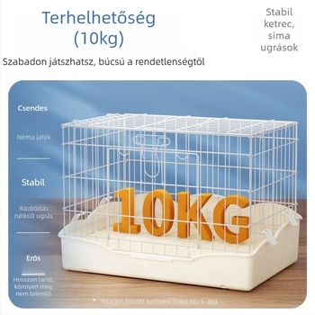 Kisállatketrec belső használatra — Dróthálós kivitel, Bucatstate/bucatstar, modellkód Cbsr0400001, Kategória: kisállatfészek