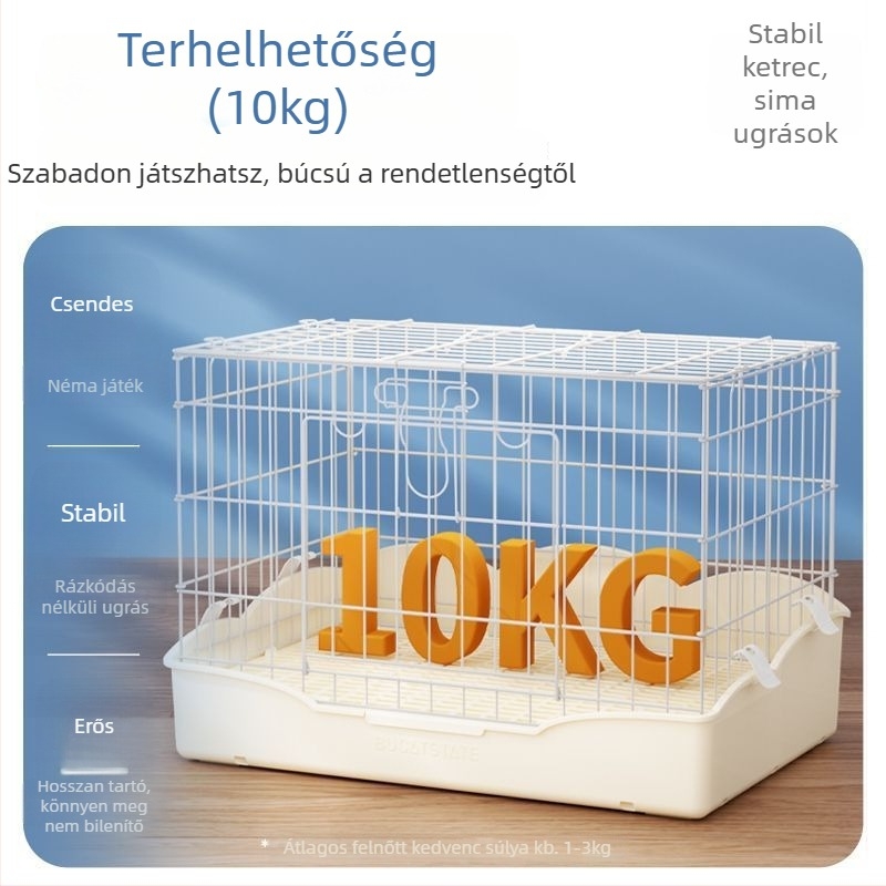 Kisállatketrec belső használatra — Dróthálós kivitel, Bucatstate/bucatstar, modellkód Cbsr0400001, Kategória: kisállatfészek