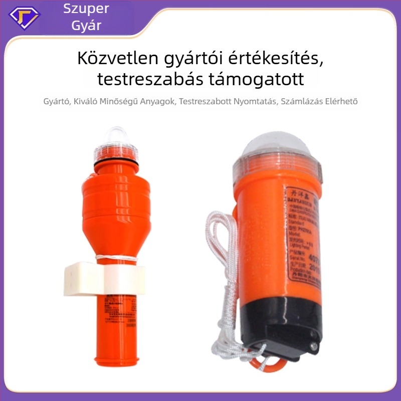 Totoro LM-055 önfénylő úszó jelzőfény mentőgyűrűhöz, CCS tanúsítvány