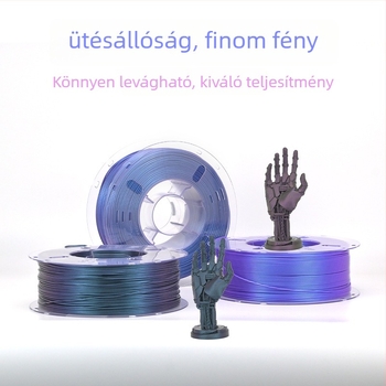 PLA 3D nyomtató filament, Chameleon sorozat, színváltó, kör keresztmetszet, hossz 340–350 m