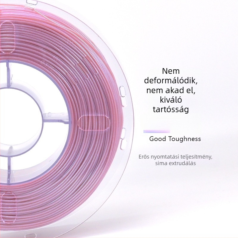 PLA 3D nyomtató filament, Chameleon sorozat, színváltó, kör keresztmetszet, hossz 340–350 m