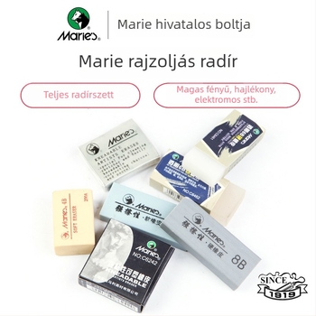 Marley 6242 rajzoló radír – kemény, formázható, rajzoláshoz és festéshez, 8B és 4B/6B