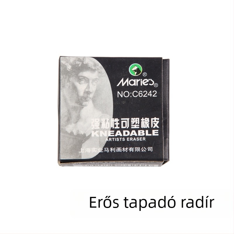 Marley 6242 rajzoló radír – kemény, formázható, rajzoláshoz és festéshez, 8B és 4B/6B