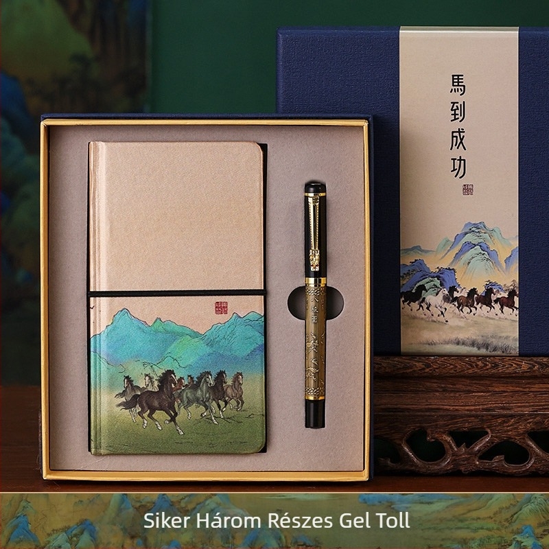 Ragasztott kötésű jegyzetfüzet, belső PVC, 80 g/m² papír, 1–50 oldal, japán-koreai stílus